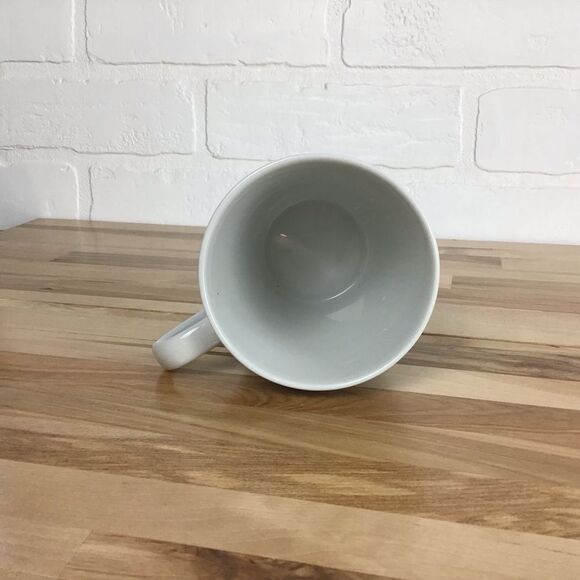 Gibson USA soft Blue Snowflake Ceramic Mug Winter Coffee Cup Collectible cozy - Picture 5 of 10